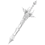 White Galactic Sword