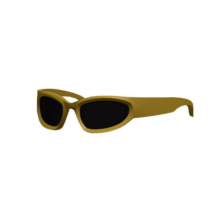 Y2K Punk Glasses | Yellow
