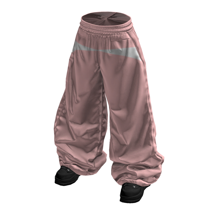 Pink Designer Tracksuit Pants