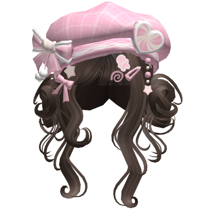 ♡ Christmas Swirly Wispy Buns (Brown)