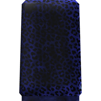 Blue Leopard Y2K Zip Sleeve ( Left ) Roblox item