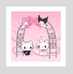 Star Hello kitty fans