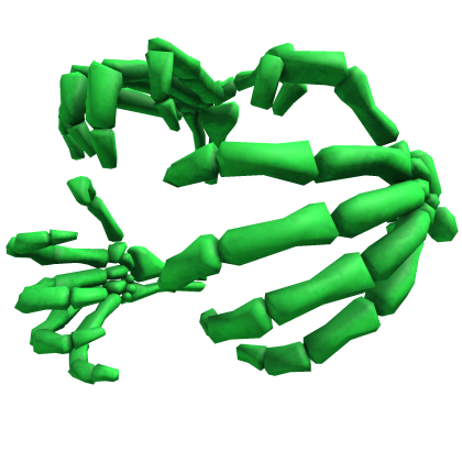 Green Skelehands See No Evil Roblox item