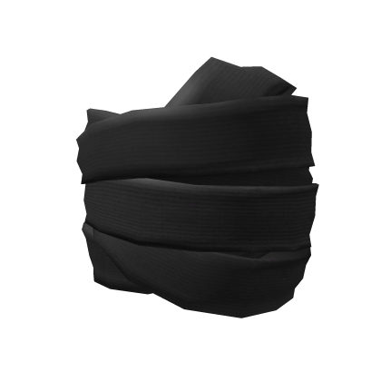 Black Full Face Bandage Roblox NoFilter