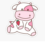Simply strawberry cow