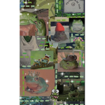Frogs and cottage core peeps