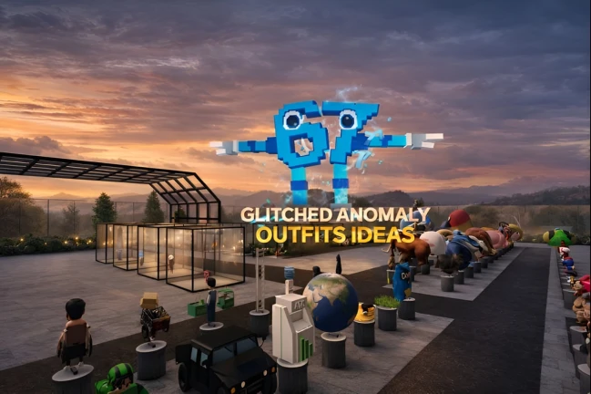 Glitched Anomaly Outfits Ideas Troll Meme Game Thumbnail
