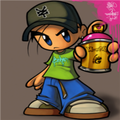 Graffiti Dude Roblox decal