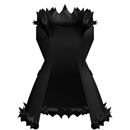 Really Black Subspace Fur Coat - Girl R6 | Roblox Item - Rolimon's
