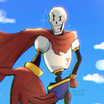 Papyrus the coolest skeleton's cool room