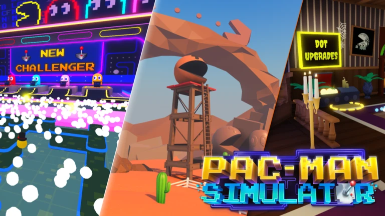 More About PAC-MAN SIMULATOR, Image source: Roblox.com
