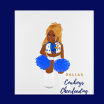 Blue Dynamites Majorette