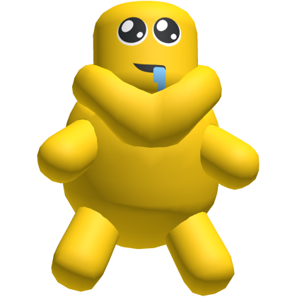 Cute Plush Durr Drooling Smiling Friend Bean Hat Roblox item