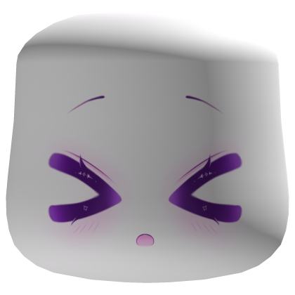 ♡ : Kawaii face with cute blush