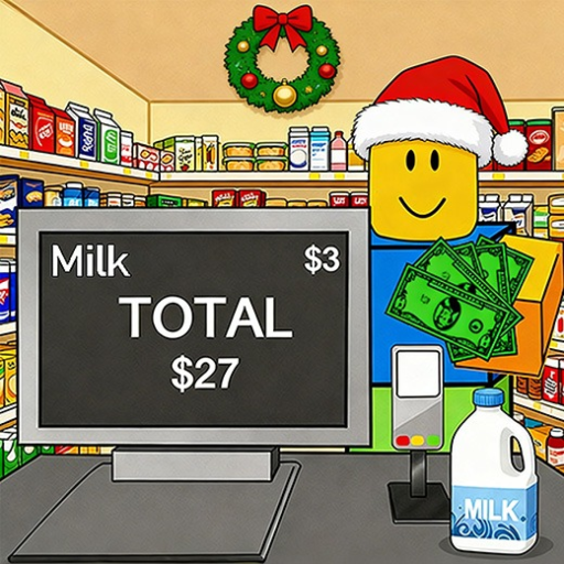 Supermarket Simulator official Roblox game thumbnail