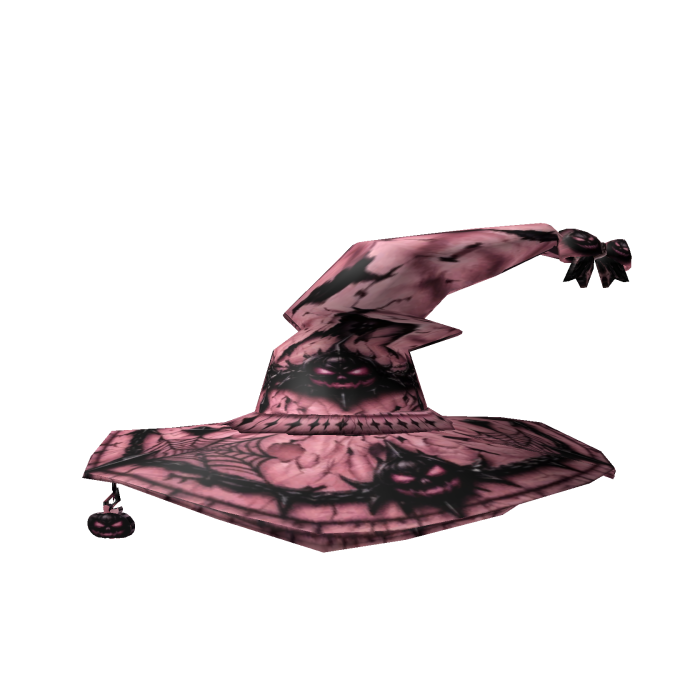 Chapéu De Bruxa Rosa
