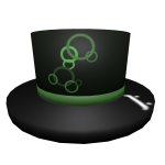 ): Green Sidewinder Top Hat