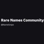 Rare Names Community