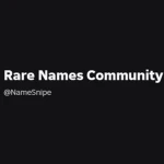 Rare Names Community Group Thumbnail