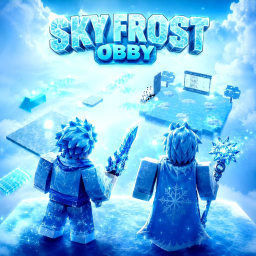 {🧊}Sky frost Obby