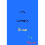 boy clothing--group