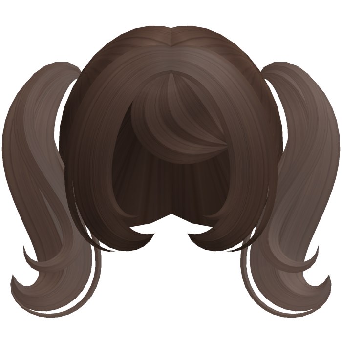 Cute Dolly Curly Pigtails (Brown)