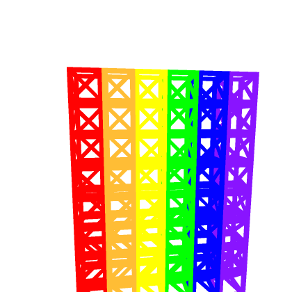 Neon Truss Ladder | Obby Platform