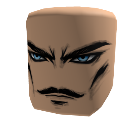 Mewing Handsome Mog Man Face Roblox item