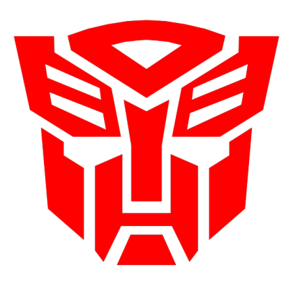 Transformers Autobot G1 Logo transparent Roblox decal