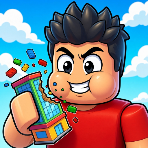[NEW UPDATE!] 🍔 Eat The City! Roblox game