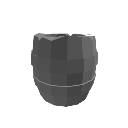 Low Polly Barrel 