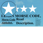 "Mores" Code Alphabet Official Group!
