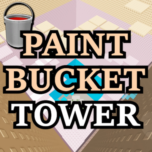 Paint Bucket Tower 🎨 official Roblox game thumbnail
