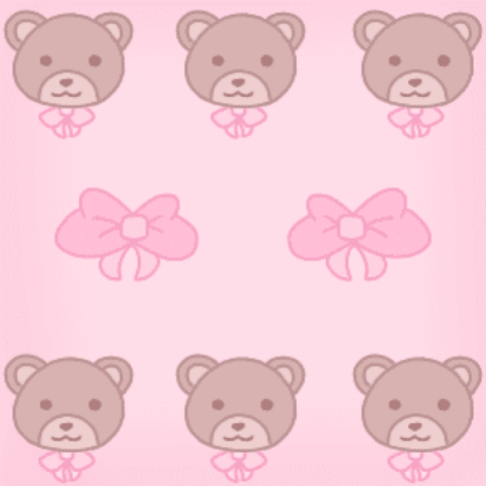 Kawaii Teddies and bows!! Roblox decal