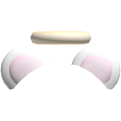 ♡ : angel numnom sweet bear ears with halo Roblox item