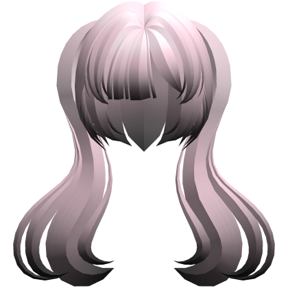 moe thick long fluffy ponytails pink black