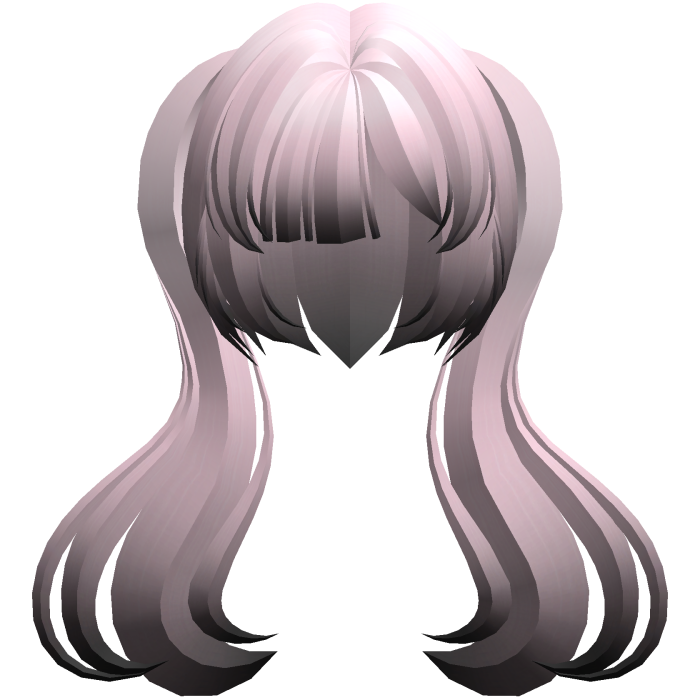 moe thick long fluffy ponytails pink black