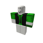 Green Shirt + Black Vest :O