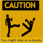 Did you step on a doody?