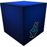 Cube Blue (GlenGame7)