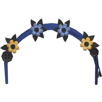 🗝️ Coraline Cute Halloween Flower Headband