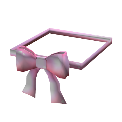 Preppy Pink Leg bow ୨୧