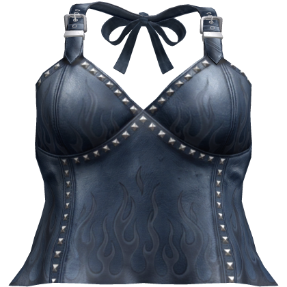 Goth Leather Top