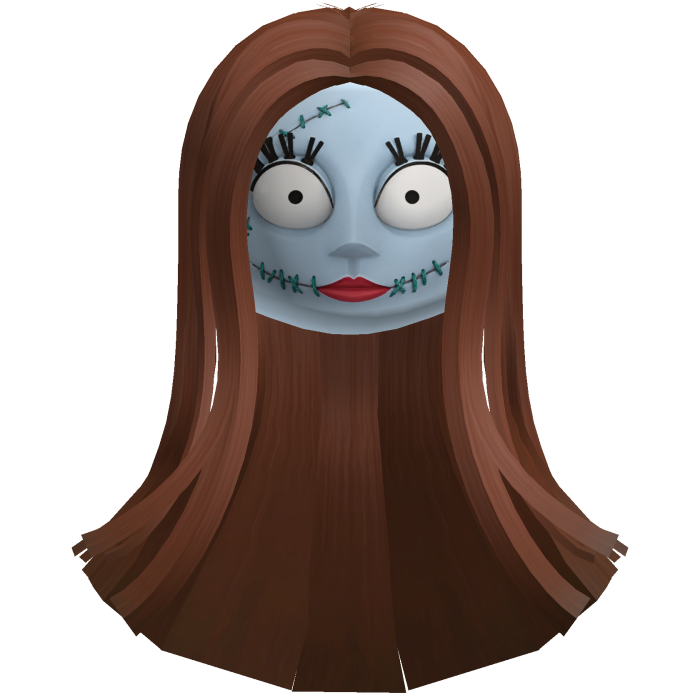 🎃 Sally Nightmare Before Christmas (Hair,Face)