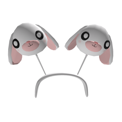 White rabbit a Diwali sparkler headband (Addon)