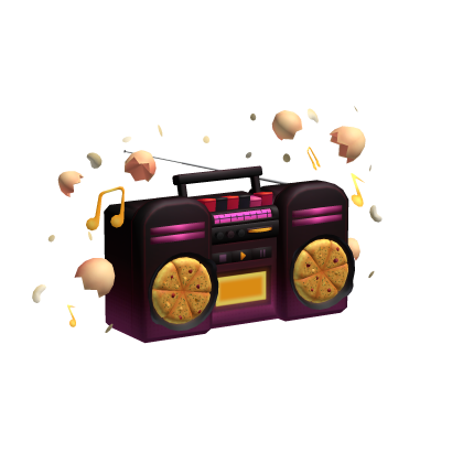 Festive Frittata Boombox - Roblox