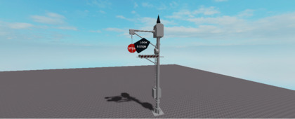 Wig wag railroad crossing kit preview 1