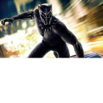 Blauw wakanda forever