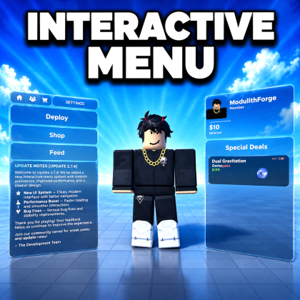 Interactive Menu
