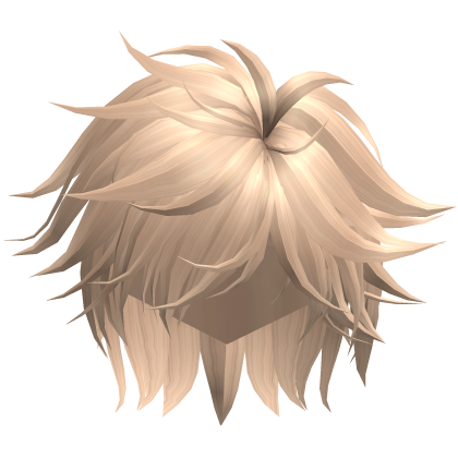 Anime Video Game Spikey Emo Boy Hair (Blonde)